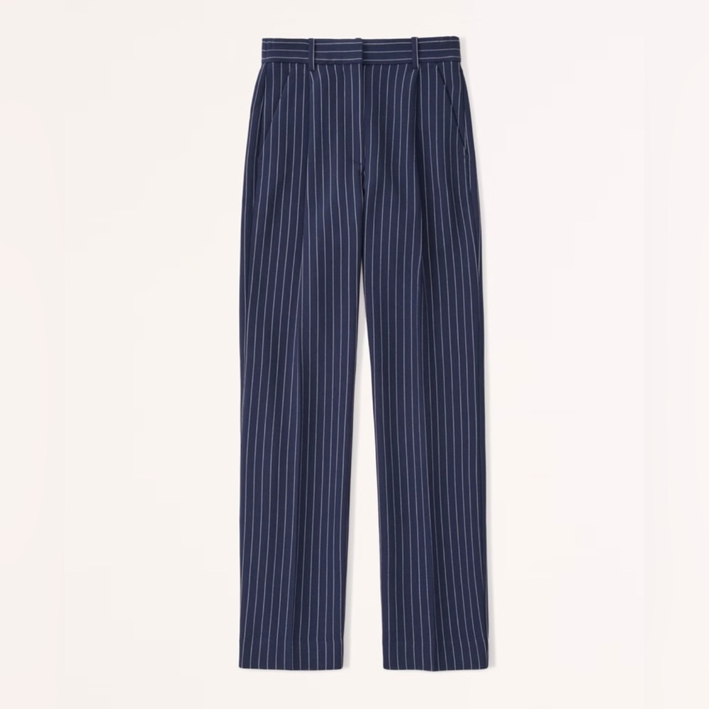 NWT Abercrombie Tailored Relaxed Straight Pant